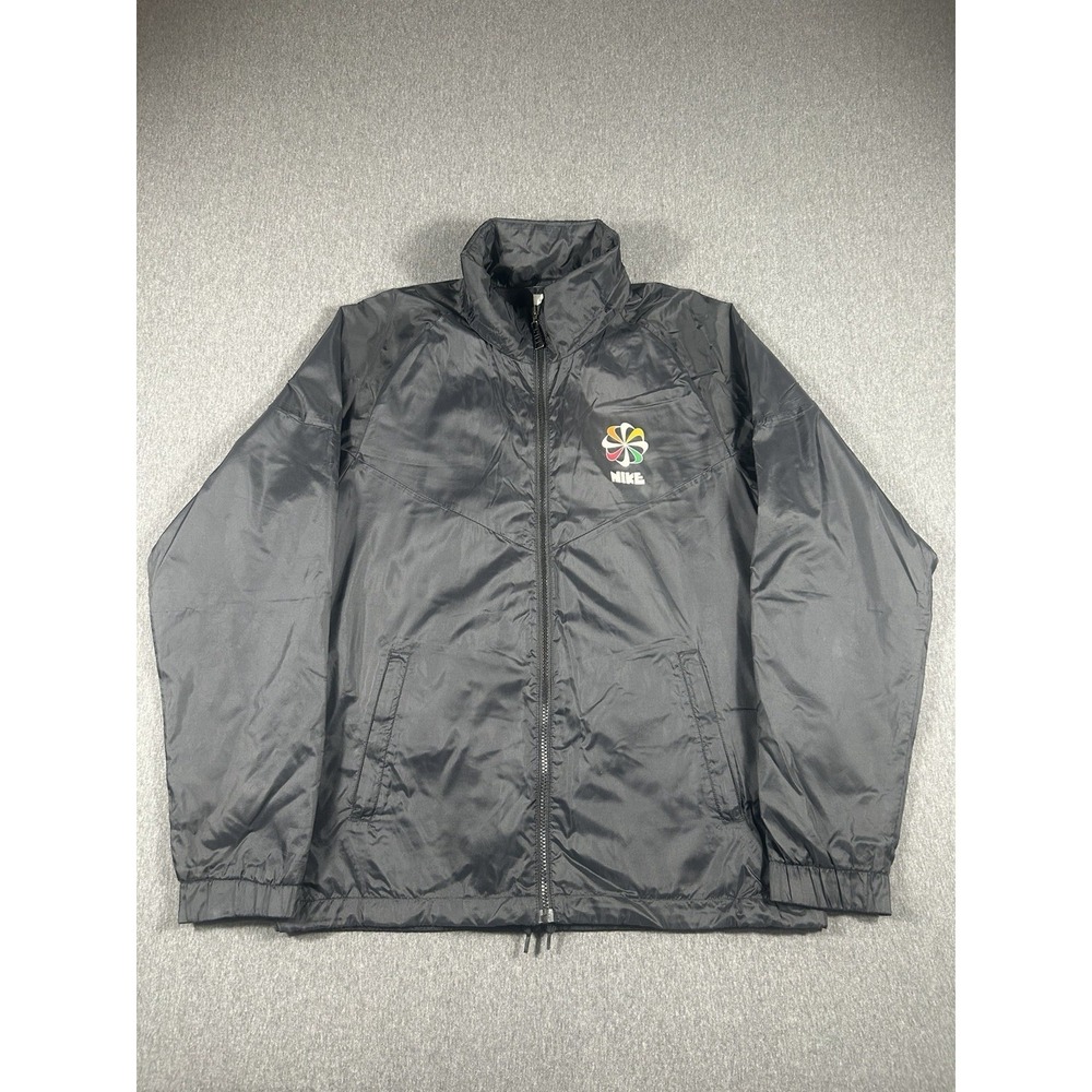 Nike‎ Sportswear Sunburst Pinwheel Logo Full-Zip Packable Hood Windbreaker